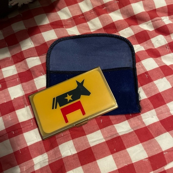 Democrat Business Card Holder - Picture 1 of 8